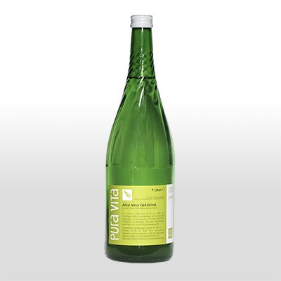 Aloe Vera Gel-Drink 1 L Glasflasche