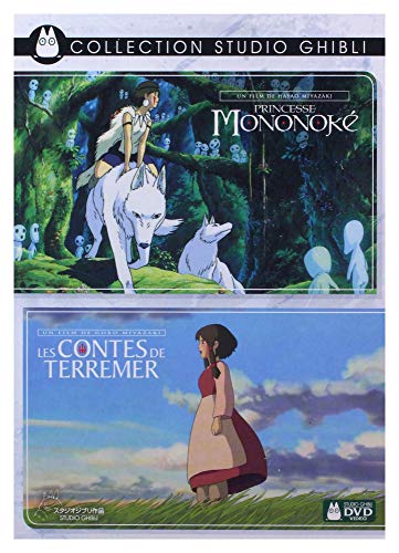 Coffret ghibli 2 films : princesse mononoké ; les contes de terremer [FR Import]