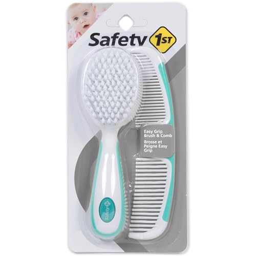 Safety 1st Easy Grip Brush And Comb, Colors May Vary by Safety 1st