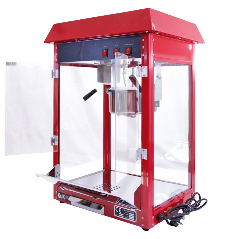 KuKoo Systemgastronomie Gastro Popcornmaschine Popcorn Maker Popcornautomat Popcorn Automat Partyservice Retro