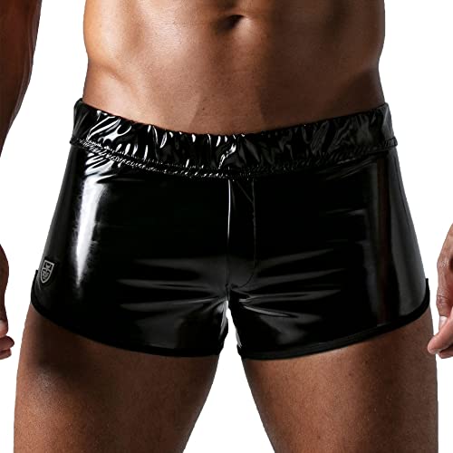 Wetlook Micro Pants aus Lackleder - TOF Paris - Sexy Unterwäsche für Männer - small