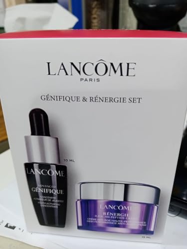 Lancôme - Génifique & Rénergie Set - Advanced Génifique 10ml + Rénergie H.P.N.300 Peptide Cream 15ml