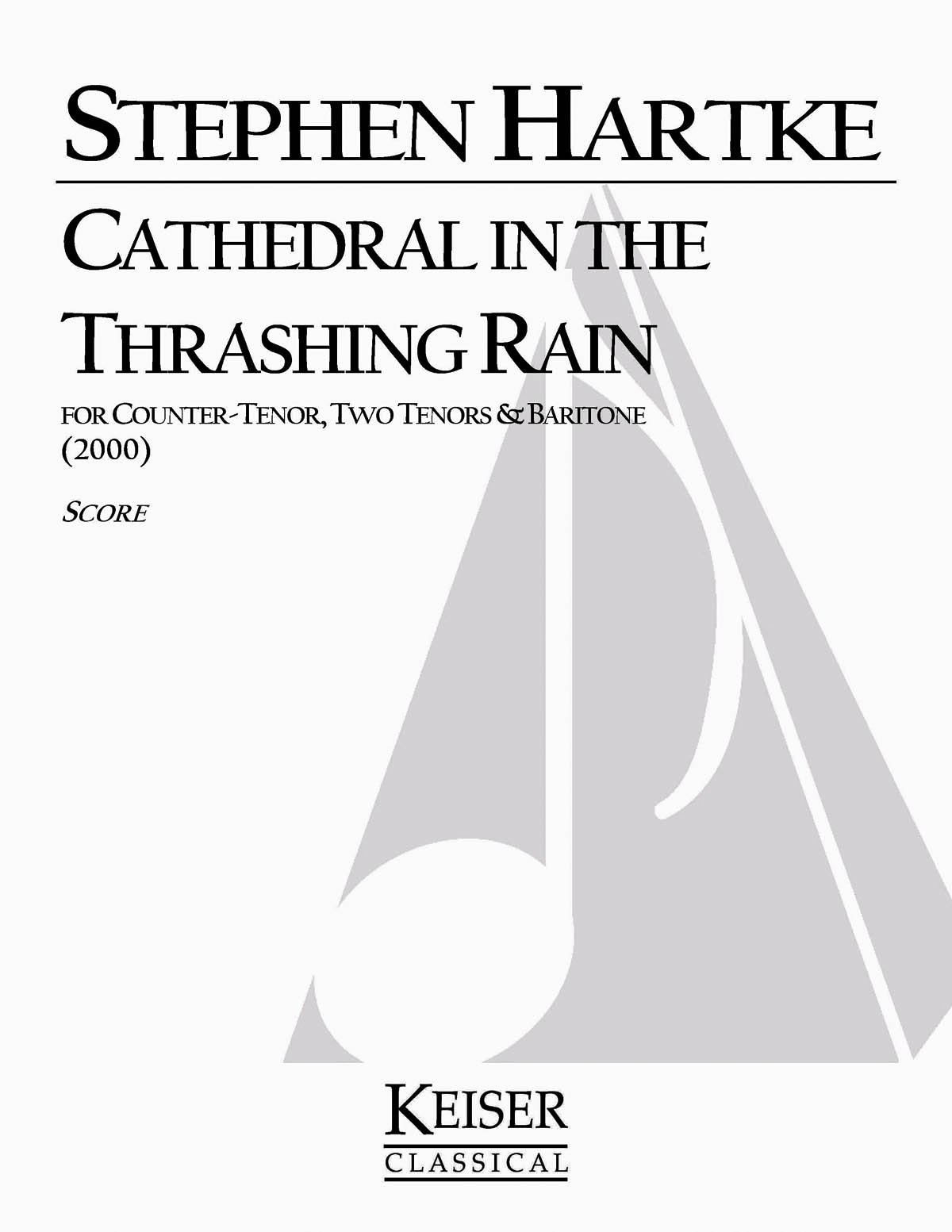 Kathedrale im Thrashing Rain