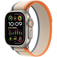 Apple Watch Ultra 2 LTE 49mm Titanium Trail Loop Orange/Beige S/M MRF13FD/A
