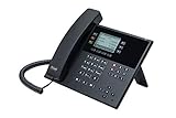 Auerswald 90278 COMfortel D-210 Schnurgebundenes Telefon, VoIP Freisprechen, Headsetanschluss, Optische An, Schwarz