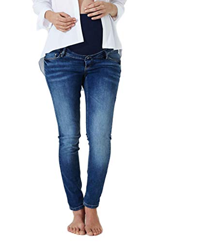 Christoff Designer Umstandsjeans Vintage extra extralang Damen Straight Leg Jeans Gr. 44/Length: 36