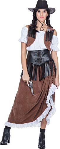 Western Lady Cowgirl Kostüm Saloon für Damen