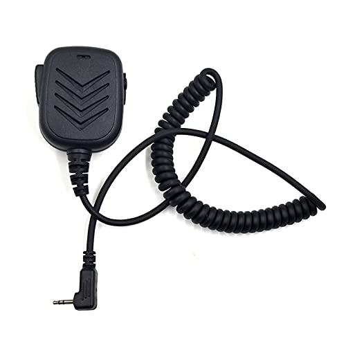 ARSMI 1-Pin 2,5-mm-Handheld-Lautsprecher-Mikrofonmikrofon Ptt Tragbares Radio Talkabout for Motorola MD200 TLKR T5 T6 T80 T60 Walkie-Talkie-Mikrofon