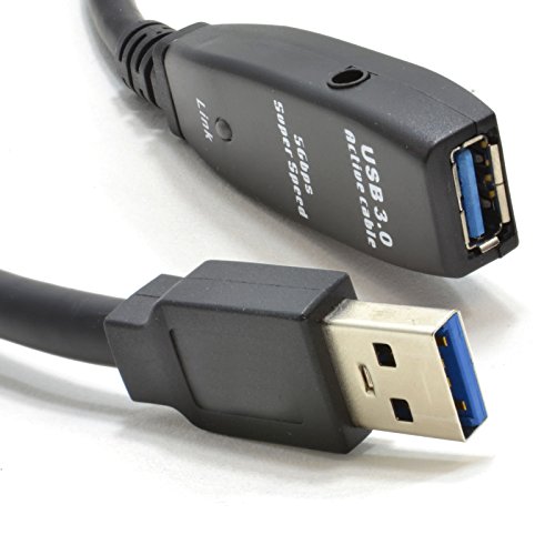 USB 3,0 SuperSpeed Verstärker Verlängerung Kabel A Männlich Zum Weiblich Active 10 m [10 Meter/10m]