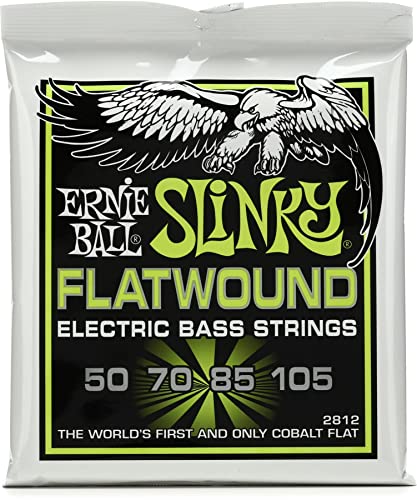 Ernie Ball Regular Slinky Flatwound E-Bass Saiten - 50-105 Gauge