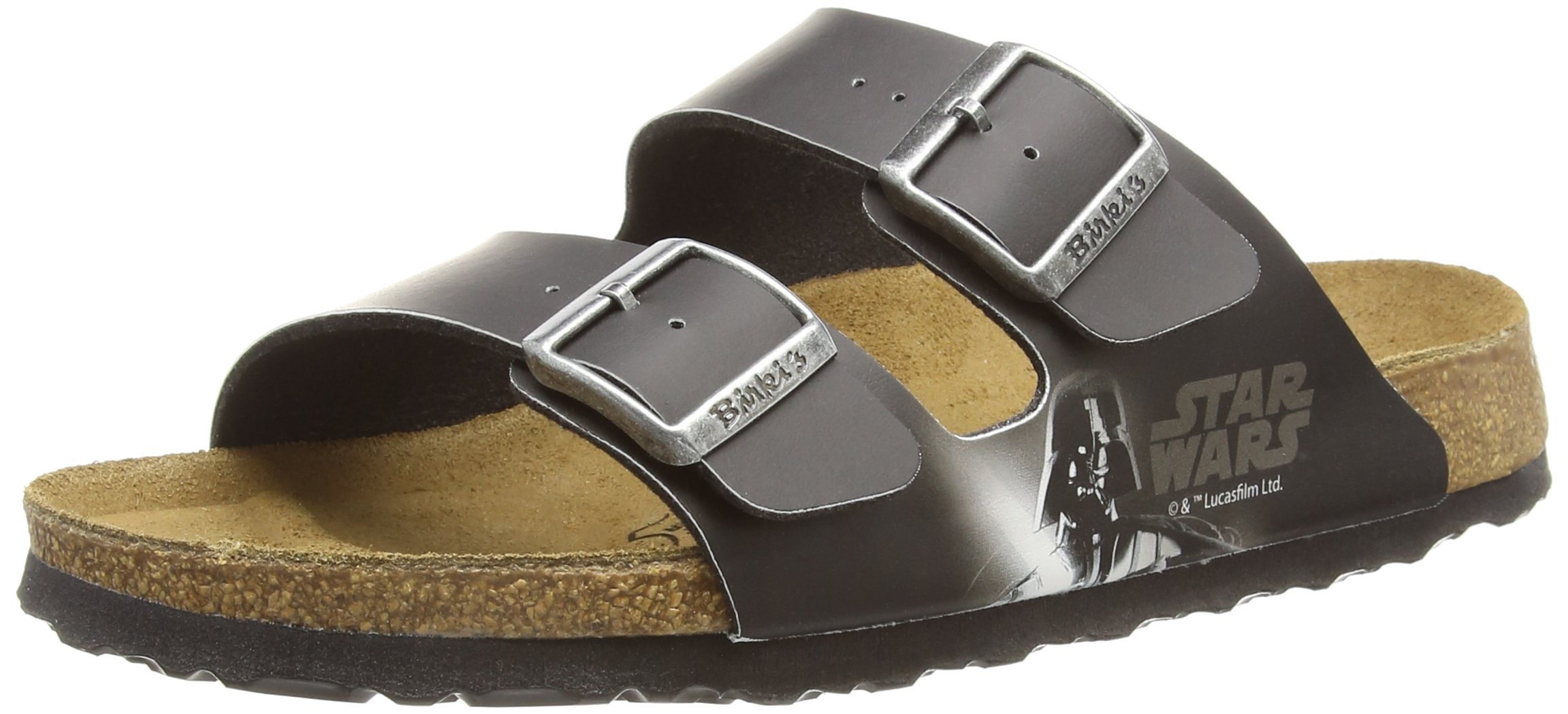 Birki's Arizona, Unisex-Erwachsene Sandalen, Schwarz (Star Wars Fighter Black), 42 EU