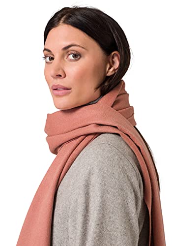 Style & Republic Kaschmirschal für Damen - Schal aus 100% Kaschmirgewebe, kuschelig und warm, 1,69m (Lt Pink)