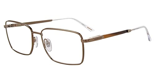 Chopard Unisex VCHG05 Sunglasses, Brown, 57