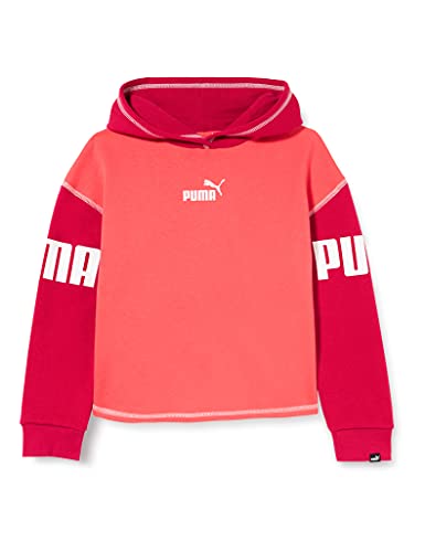 PUMA girls Sweater, Paradise Pink, 164