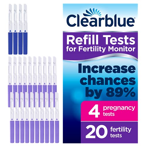 Procter & Gamble Clearblue Advanced Fruchtbarkeit Monitor Tests 20 Fruchtbarkeit Tests und 4 Schwangerschaft Tests