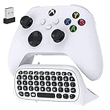 Controller-Tastatur für Xbox Series X/S/Xbox One/One S, kabelloses Bluetooth-Gaming-Chatpad-Tastatur mit USB-Empfänger, eingebautem Lautsprecher und 3,5-mm-Audio-Klinkenstecker One/S Controller