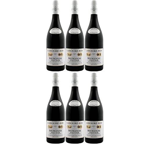 Bourgogne Pinot Noir AOC Labouré-Roi Rotwein Wein trocken Frankreich I FeinWert Paket (6 x 0,75l)