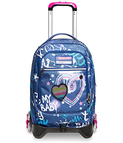 Seven Rock on Girl Jack-3WD Trolley, Blau, blau