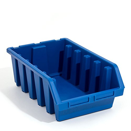 5 Stck. Ergobox Box Stapelboxen blau Gr. 5 Regalbox 500x330x187 Kunststoff