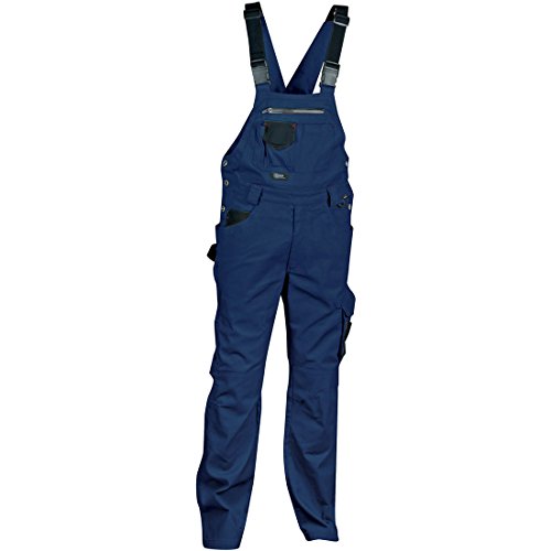 Cofra V000-0-02.Z64 Latzhose "Pocket", Marineblau / Schwarz, Größe 64