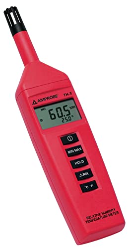 AMPROBE th-3 Digital Luftfeuchtigkeit und Temperatur Messgerät