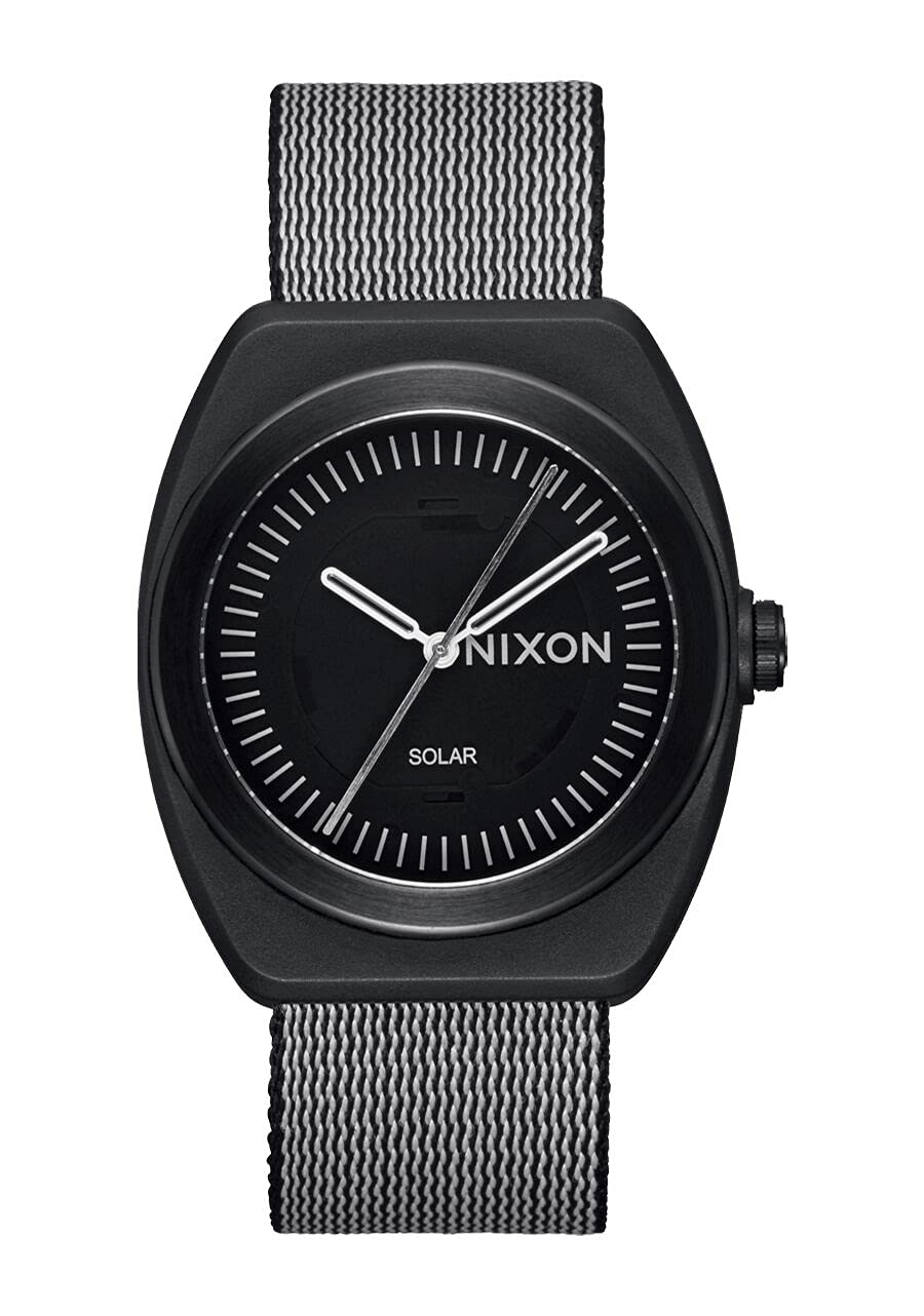 Nixon Herren Analog Quarz Uhr mit Kunststoff Armband A1322001-00