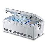 DOMETIC Cool-Ice CI 110, tragbare Passiv-Kühlbox / Eisbox, 111 Liter, für Auto, Lkw, Boot oder Camping, Ideal für Angler und Jäger