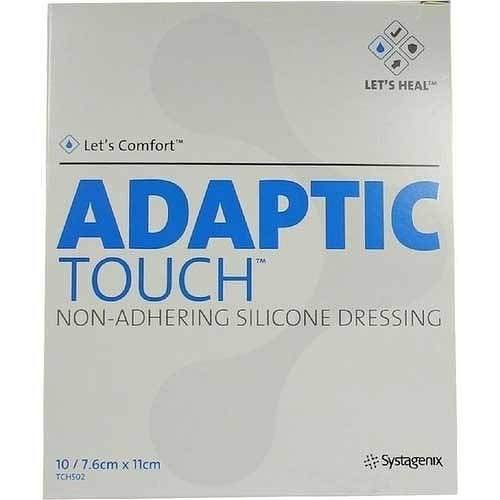 ADAPTIC Touch 7,6x11 cm non-adhe.Sil.Wundauflage 10 St Wundgaze
