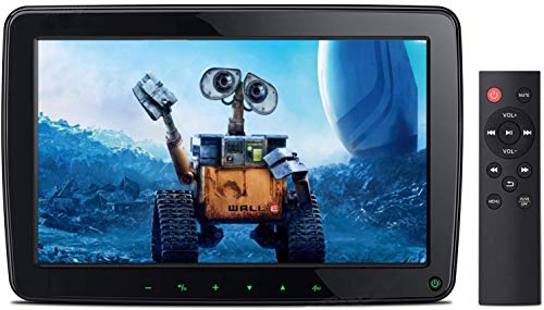 XTRONS 11,6” tragbar Auto Multimedia Player für Kopfstützen IPS HD Bildschirm Headrest mit HDMI Port USB/SD Slot IR/FM Transmitter Auto Pad mit verstellbar Blickswinkel Dünn (1 Stück(HM117HD))