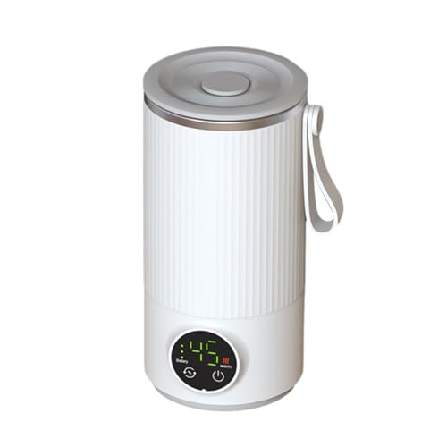 Wiederaufladbarer Wärmemischbecher mit USB, 6 Temperaturen, 6000 mAh Akku, 18 W, schnelles Aufladen, ideal für Kaffee, Babynahrung, Kaffee und Milchpulver