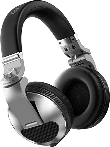 Pioneer hdj-x10 Silber ohraufliegend Stirnband Kopfhörer – Kopfhörer (ohraufliegend, Haarband, 5 – 40000 Hz, 3500 MW, 106 dB, 32 Ohm)