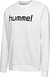 Hummel Kinder HMLGO Kids Cotton Logo Sweatshirt, Weiß, 176