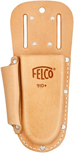 Felco Baumscheren-Träger Nr.910+ aus Leder mit Tasche, Braun, 35x15x5 cm