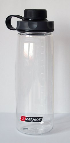 Nalgene Trinkflasche 'Everyday OT-Cap' - 0,7 L, transparent, Deckel schwarz