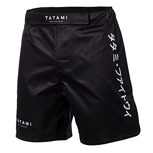 Tatami No GI Grappling Fight Shorts Katakana, für Herren, Schwarz