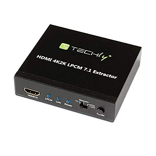 TECHly Audio Extraktor IDATA-HDMI-EA74K [HDMI - HDMI, Toslink, Klinke] 1920 x 1080 Pixel