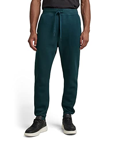 G-STAR RAW Herren Premium Basic Type C Sweat Pant Sporthose, Blau (Sartho Blue C235-6067), W40(Herstellergröße: S)