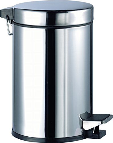 Aqualy® – Eimer Pedal Inox (5 Liter)