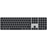 Apple Magic Keyboard with Touch ID and Numeric Keypad - Tastatur - Bluetooth, USB-C - QWERTZ - Deutsch - black keys (MMMR3D/A)