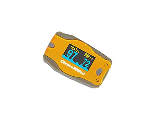 ChoiceMMed Fingerspitzen Pulsoximeter, MD300C52, Oximeter zur schnellen Messung der Herzfrequenz und Sauerstoffsättigung (SpO2), zuverlässig und langlebig physiologisch Überwachungsgerät