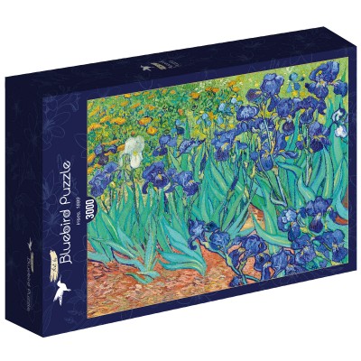 Bluebird Puzzle Vincent Van Gogh - Schwertlilien, 1889 3000 Teile Puzzle Art-by-Bluebird-60165 2