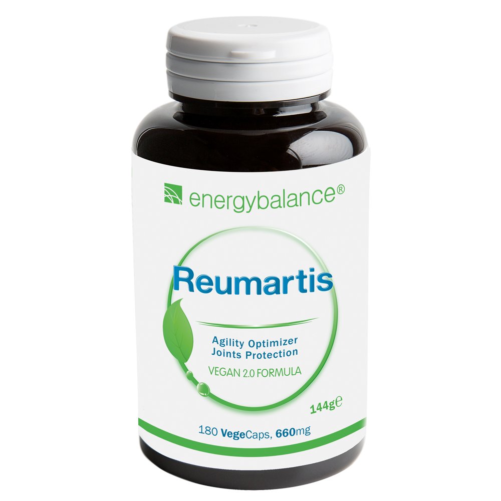 Reumartis Antioxidant Vegan 660mg - Top Aufnahme - GVO-frei - Vegan - Glutenfrei - 180 VegeCaps
