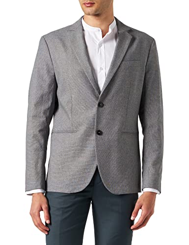 Sisley Men's 239VSW00U Jacket, Grey 904, 48