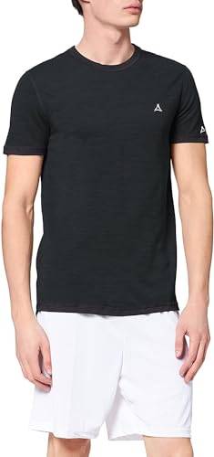 Schöffel Herren Merino Sport T-Shirt 1/2 Arm, Pirate Black, XXL