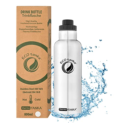 ECOtanka - 800 ml Thermo Sportstanka mit Reduzierverschluss