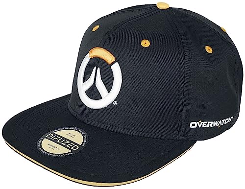 Overwatch Logo Unisex Cap schwarz 100% Polyester Blizzard Entertainment, Esports, Fan-Merch, Gaming