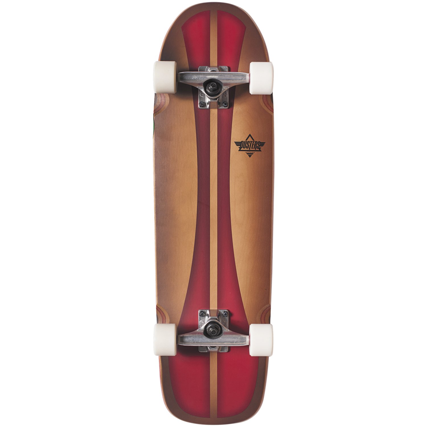 Dusters Grind Skateboard Komplett Brown KRYPTONICS 30,75 "