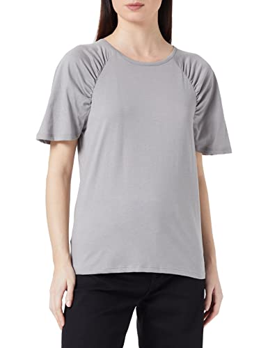 Sisley Damen 3I1XL102I T-Shirt, Grey 34G, L