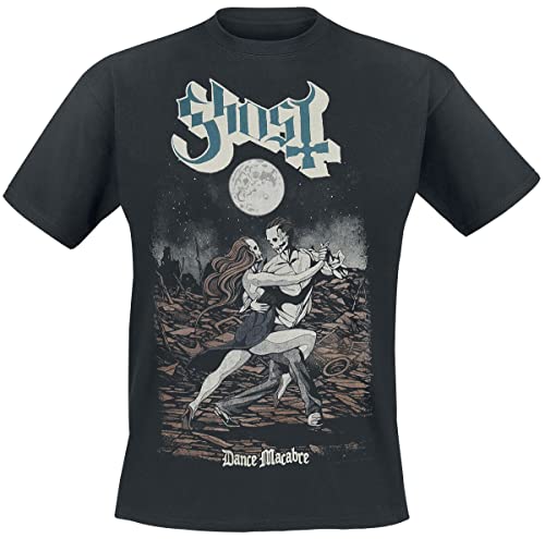 Ghost Dance Macabre Männer T-Shirt schwarz M 100% Baumwolle Band-Merch, Bands