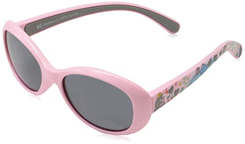 H.I.S Polarized Sonnenbrille Kids HP50100, hellpink, graue Gläser, 1 Stück